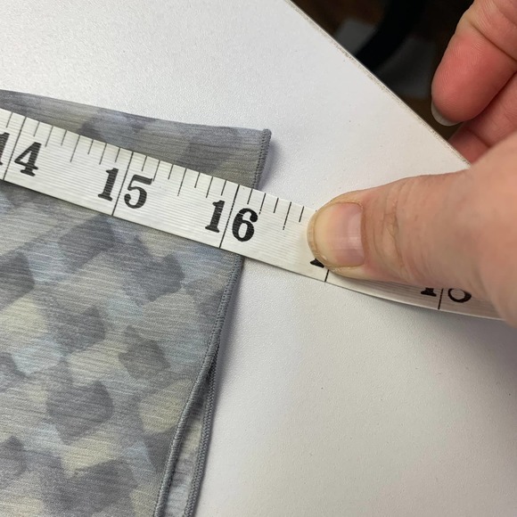 SOLD Armani Collezioni Vintage Y2K Gray 3/4 Crop Sleeve Ruffle Neck Sheer Silk - Picture 10 of 14